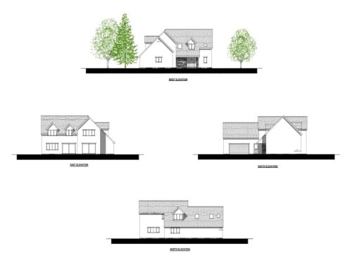 Self Build 256sqm Elevations