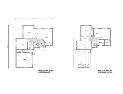 Self Build 256sqm Floor Plan